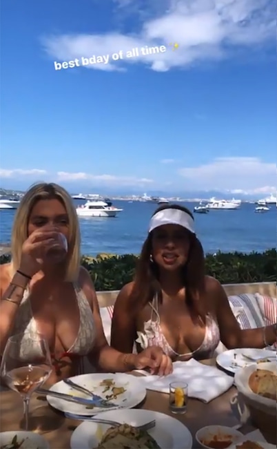 Yris Palmer, Kylie Jenner, Birthday, 22nd, Vacation, France, Anastasia Karanikolaou, Instagram